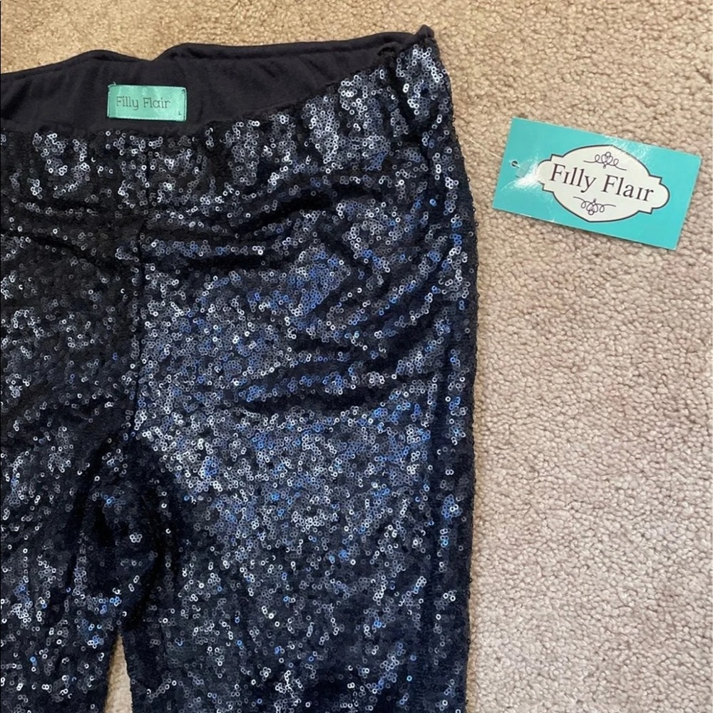 Woman’s sequence pants - Picture 2 of 4